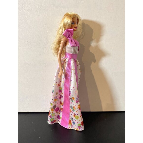 2010 Happy Birthday Barbie in original Lolipop dress no crown - Picture 6 of 8